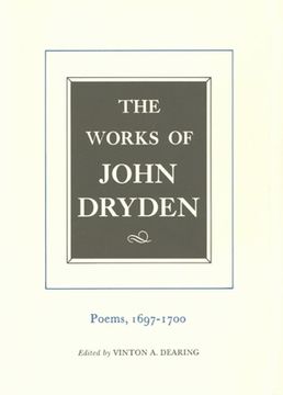 portada the works of john dryden, volume vii: poems, 1697-1700 (en Inglés)
