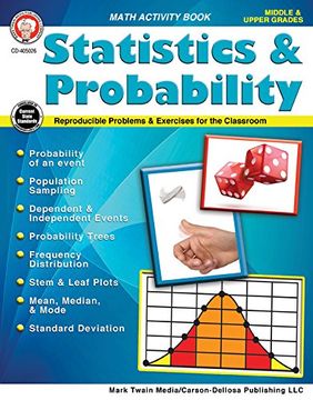 portada Statistics & Probability, Grades 5 - 12