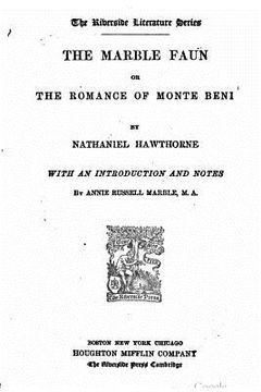 portada The marble faun, or, The romance of Monte Beni (in English)