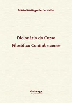 portada Dicionario do Curso Filosofico Conimbricense