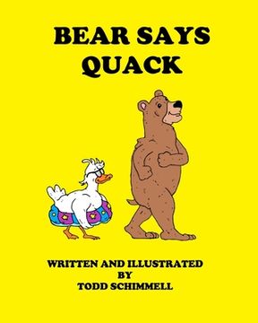 portada Bear Says Quack (in English)