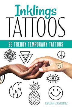 portada Inklings: 25 Trendy Temporary Tattoos (Dover Tattoos) (en Inglés)