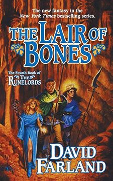 portada Lair of Bones (Runelords) (en Inglés)