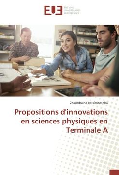 portada Propositions d'innovations en sciences physiques en Terminale A (French Edition)