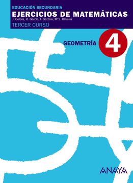 portada Ejercicios de Matematicas Cuaderno Geometria 3º eso