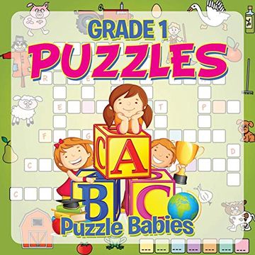 portada Grade 1 Puzzles: Puzzle Babies (Puzzles for Kids) (en Inglés)