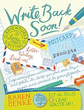 portada Write Back Soon! Adventures in Letter Writing (in English)