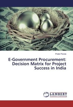 portada E-Government Procurement: Decision Matrix for Project Success in India