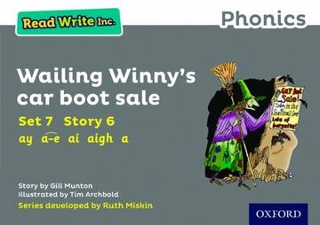 portada Read Write Inc. Phonics: Grey Set 7 Storybook 6 Wailing Winny's Car Boot Sale