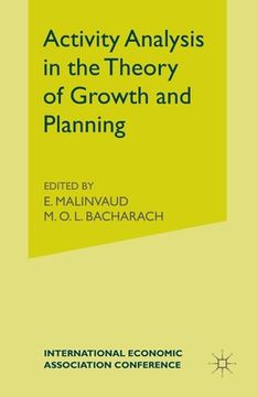 portada Activity Analysis in the Theory of Growth and Planning (en Inglés)