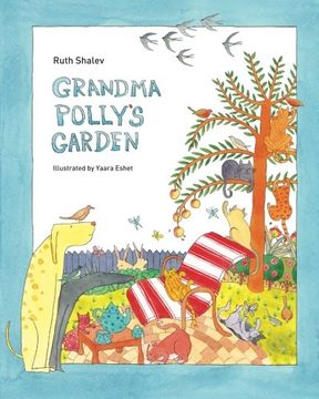 portada Grandma Polly's Garden - Rhyming books for children: English-Hebrew version