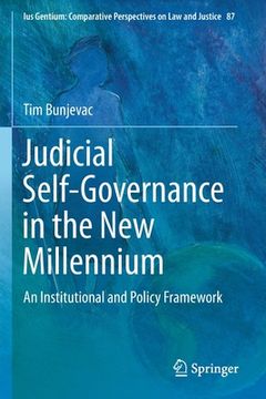 portada Judicial Self-Governance in the New Millennium: An Institutional and Policy Framework (in English)