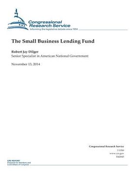 portada The Small Business Lending Fund (en Inglés)