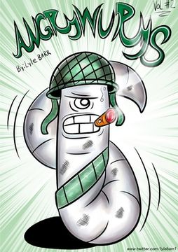portada Angrywurms vol #2 (en Inglés)