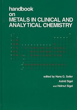 portada handbook on metals in clinical and analytical chemistry (in English)