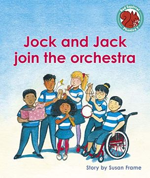 portada Jock and Jack Join the Orchestra (Red Squirrel Phonics Level 7) (en Inglés)