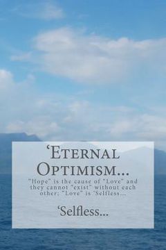 portada 'eternal optimism... (en Inglés)