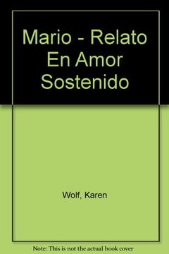 portada mario: relato en amor sostenido (in Spanish)