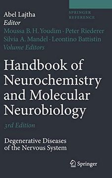 portada Handbook of Neurochemistry and Molecular Neurobiology: Degenerative Diseases of the Nervous System (Springer Reference) (en Inglés)