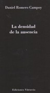 portada LA DENSIDAD DE LA AUSENCIA