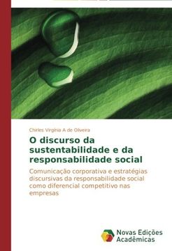 portada O Discurso Da Sustentabilidade E Da Responsabilidade Social