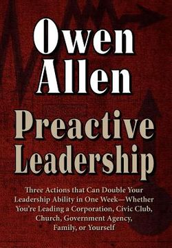 portada preactive leadership (en Inglés)