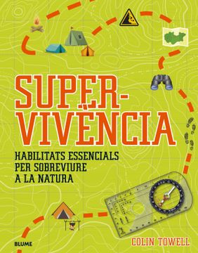 portada Supervivencia (Catalan): Habilitats Essencials per Sobreviure a la Natura (en Catalá)