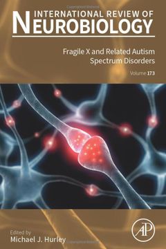 portada Fragile x and Related Autism Spectrum Disorders (Volume 173) (International Review of Neurobiology, Volume 173) (en Inglés)