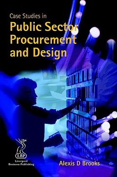 portada case studies in public sector procurement and design (en Inglés)