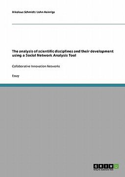 portada the analysis of scientific disciplines and their development using a social network analysis tool (en Inglés)