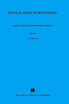 portada digital speech processing:: speech coding, synthesis and recognition (in English)