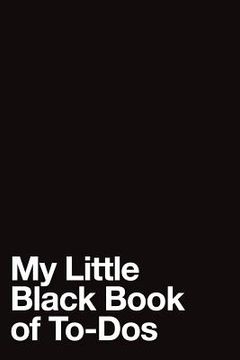 portada My Little Black Book of To-DOS (en Inglés)