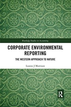 portada Corporate Environmental Reporting (Routledge Studies in Accounting) (en Inglés)