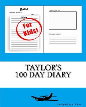 portada Taylor's 100 Day Diary (en Inglés)