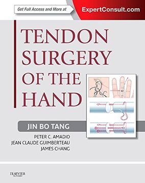 portada Tendon Surgery of the Hand with Access Code (en Inglés)