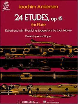 portada 24 etudes of flutes, op. 15