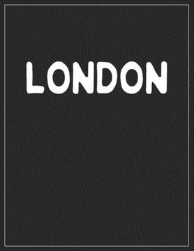 portada London: Black and white Decorative Book - Perfect for Coffee Tables, End Tables, Bookshelves, Interior Design & Home Staging A (en Inglés)