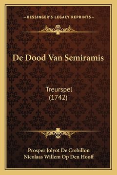 portada De Dood Van Semiramis: Treurspel (1742)