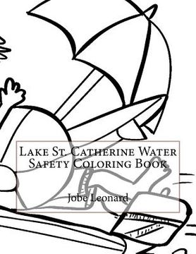 portada Lake St. Catherine Water Safety Coloring Book (en Inglés)