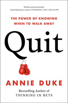 portada Quit: The Power of Knowing When to Walk Away (in English)