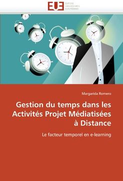 portada Gestion Du Temps Dans Les Activites Projet Mediatisees a Distance