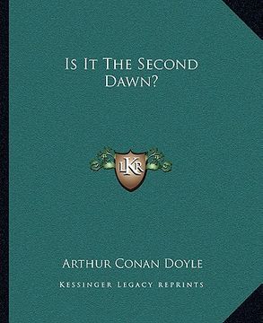 portada is it the second dawn? (en Inglés)