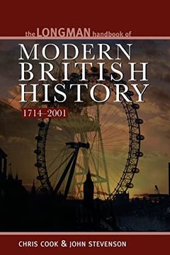 portada The Longman Handbook of Modern British History 1714-2001 (in English)