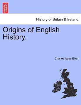 portada origins of english history. (en Inglés)