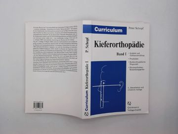 portada Curriculum Kieferorthopädie; Teil: Bd. 1. , Schädel- und Gebissentwicklung, Prophylaxe, Kieferorthopädische Diagnostik, Herausnehmbare Behandlungsgeräte (en Alemán)