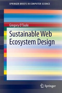 portada Sustainable Web Ecosystem Design (en Inglés)