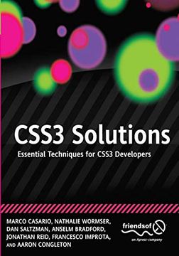 portada Css3 Solutions: Essential Techniques for Css3 Developers (en Inglés)