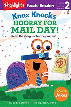 portada Knox Knocks: Hooray for Mail Day! (Highlights Puzzle Readers) (en Inglés)