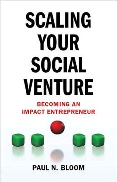 portada Scaling Your Social Venture: Becoming an Impact Entrepreneur (Social Entrepreneurship Series) (en Inglés)
