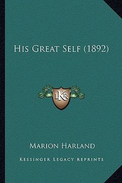 portada his great self (1892) (in English)